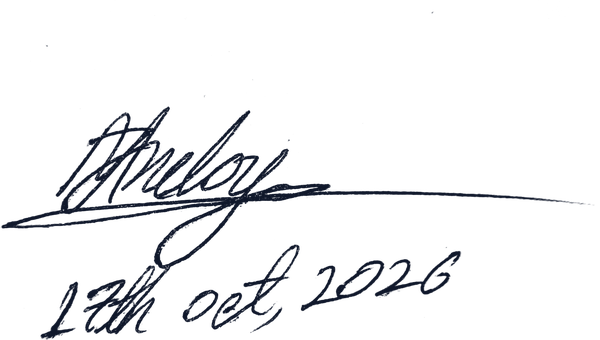 Signature of Ahmed Juhaed Ayeman Niloy